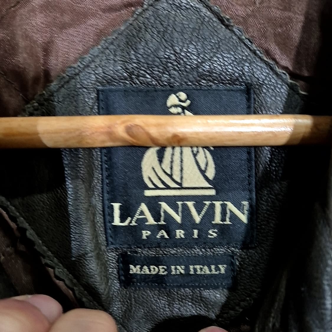 Lanvin 랑방 양가죽 봄버 자켓 상품이미지4