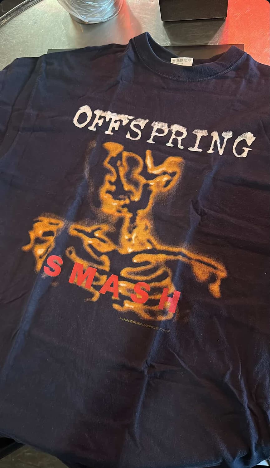 [XL] The offspring smash 빈티지 밴드티 상품이미지1