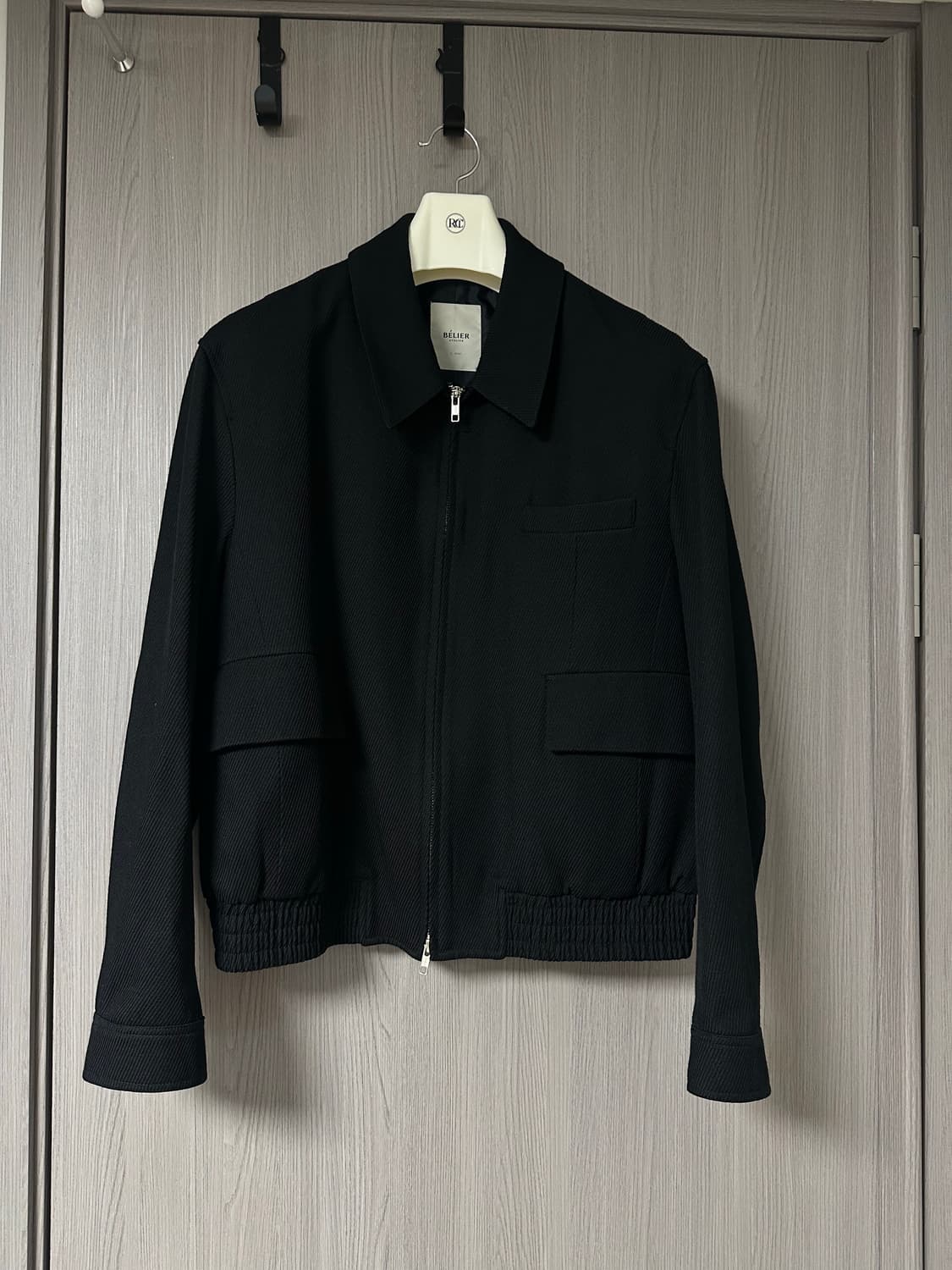 (L) 벨리에 다이애그널 블루종 블랙 상품이미지1