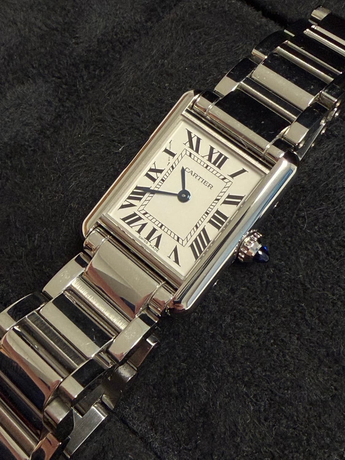 [정품] 까르띠에 탱크 머스트 스틸 스몰 (23.12.23 구매) 상품이미지4