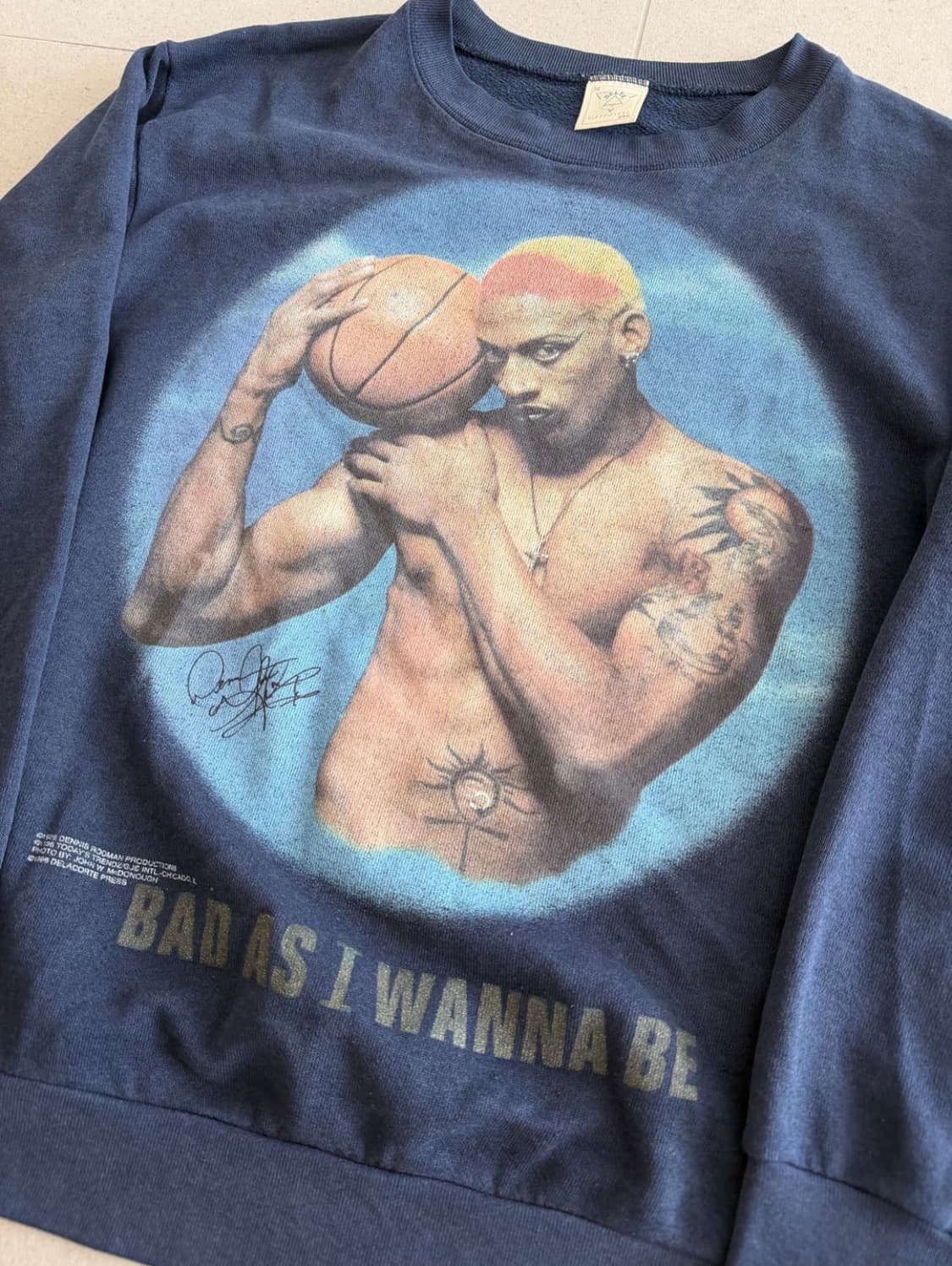 90s 로드맨 빈티지 스웻셔츠 상품이미지2