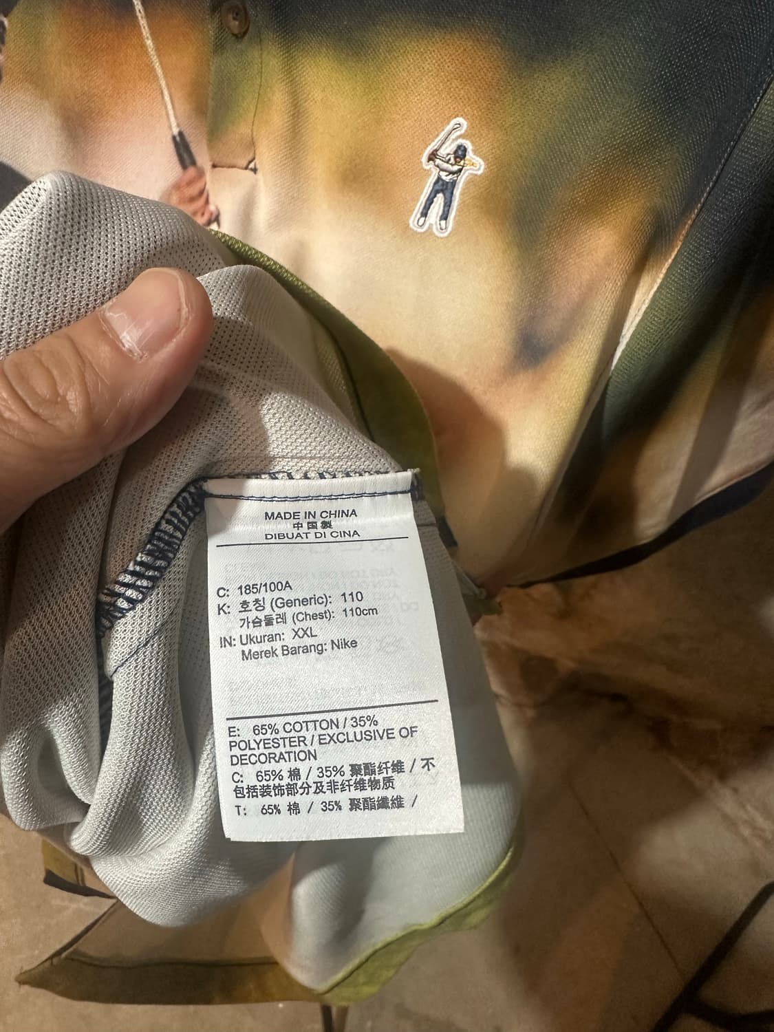 조던 x 이스트사이드 골프 AOP 폴로셔츠 상품이미지6