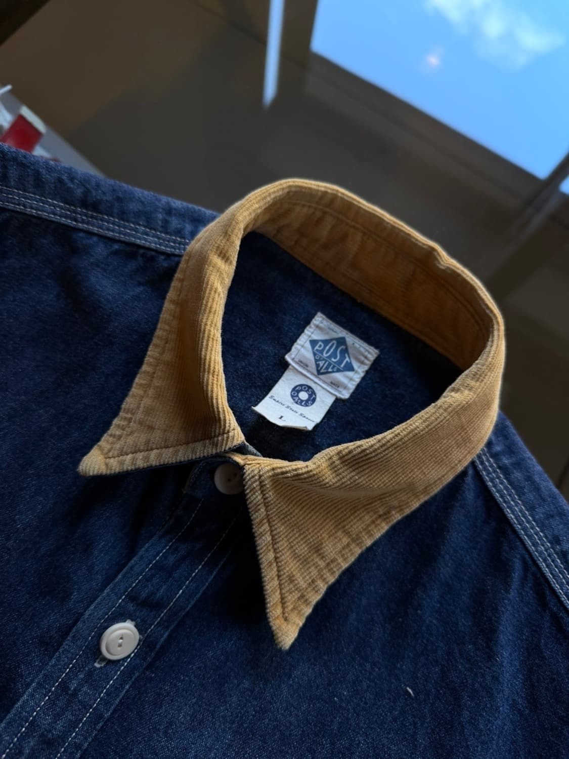 포스트 오버롤즈 워크셔츠 100 상품이미지7