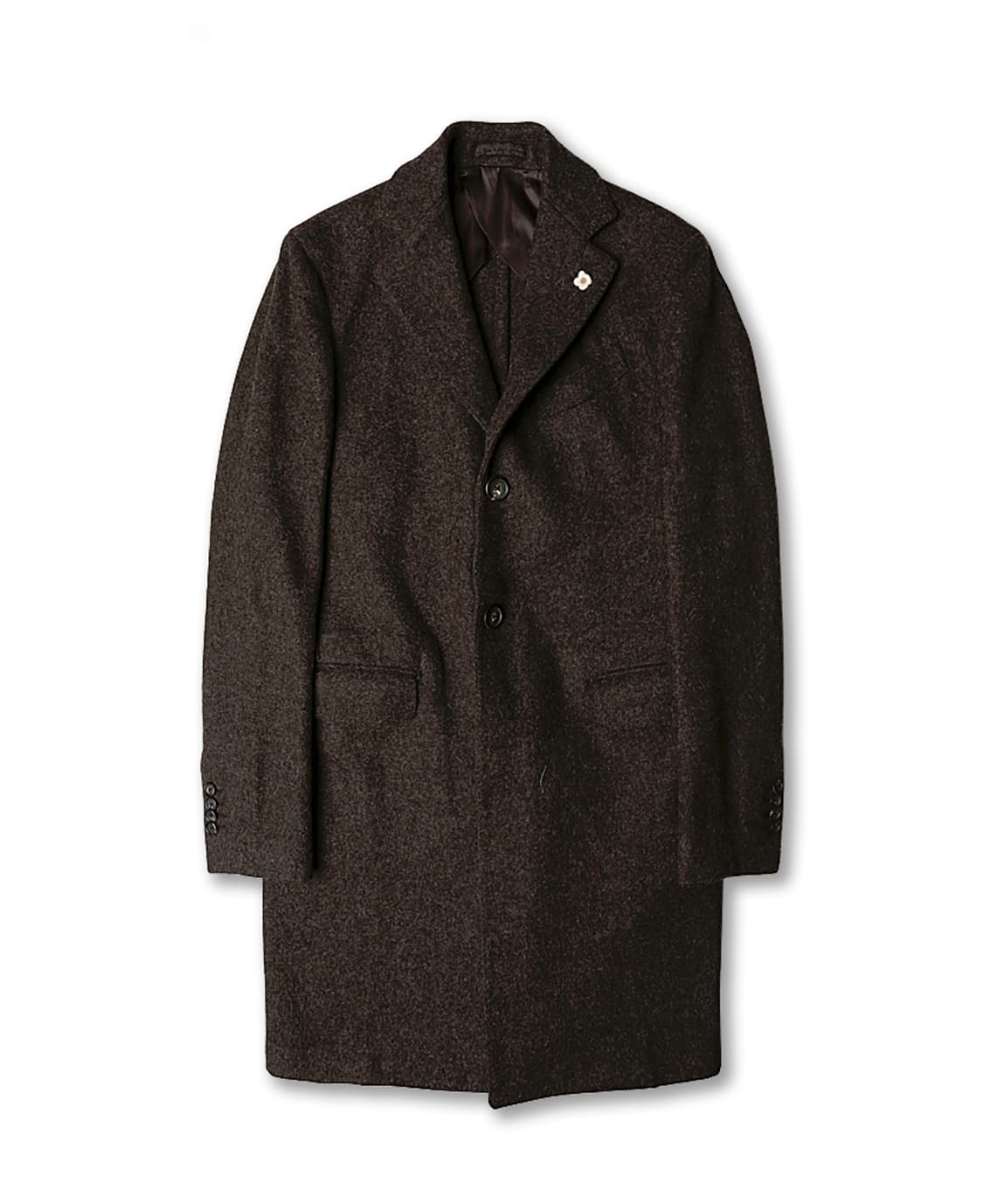 라르디니 [Lardini] 브라운 울 스탠다드 싱글 코트 상품이미지1