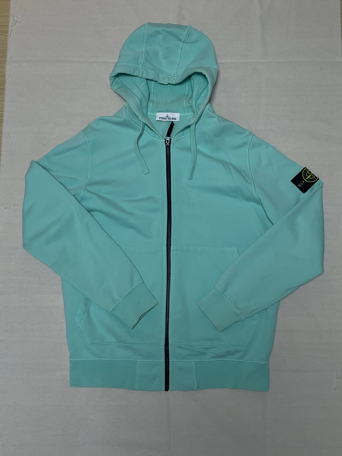 스톤아일랜드 후드집업 민트 [XL] 상품이미지1