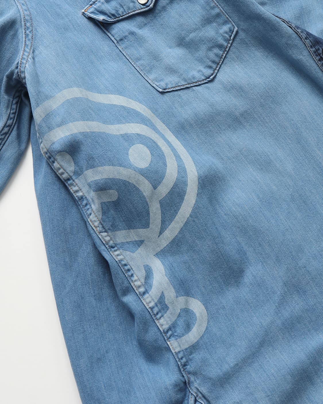 베이프 A BATHING APE Milo Western Shirt 상품이미지6