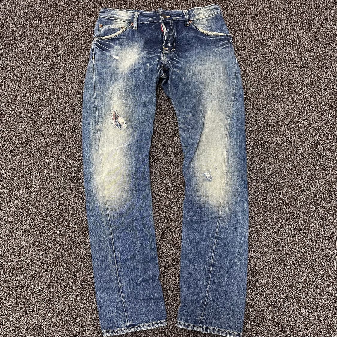 디스퉤어드2 데님 워싱 찢청바지 팬츠 46사이즈 상품이미지1