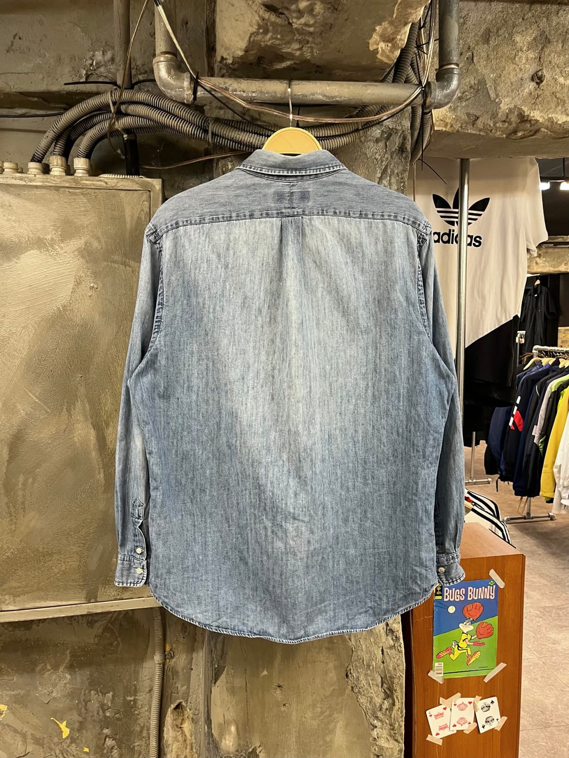 폴로 랄프로렌 데님 슬림핏 셔츠 XL #csz2578 상품이미지2