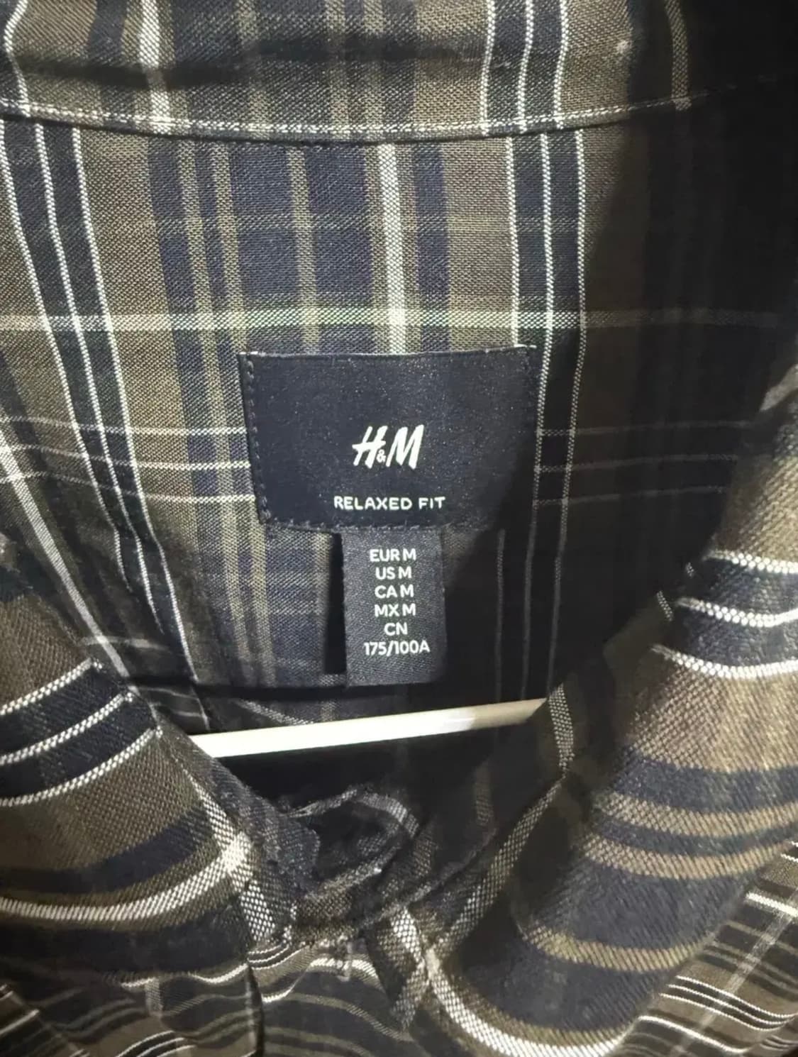 H&M 체크셔츠 상품이미지3