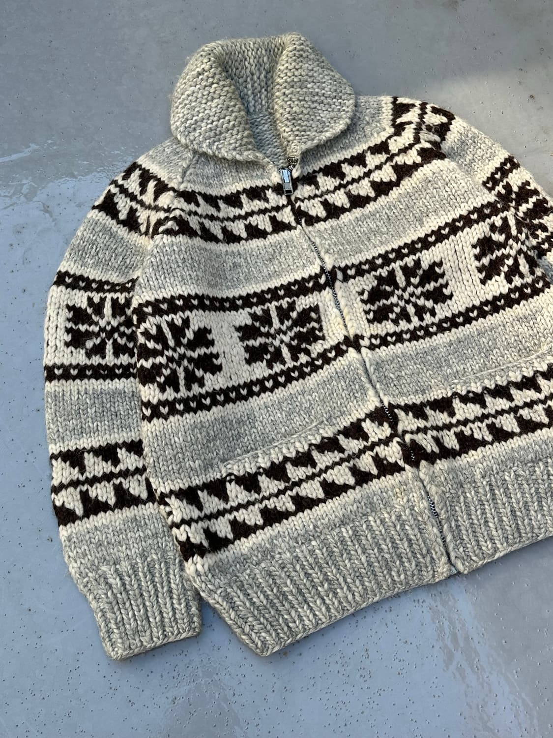 [코위찬] •90s Canada Tuak Wool Cowichan 상품이미지3