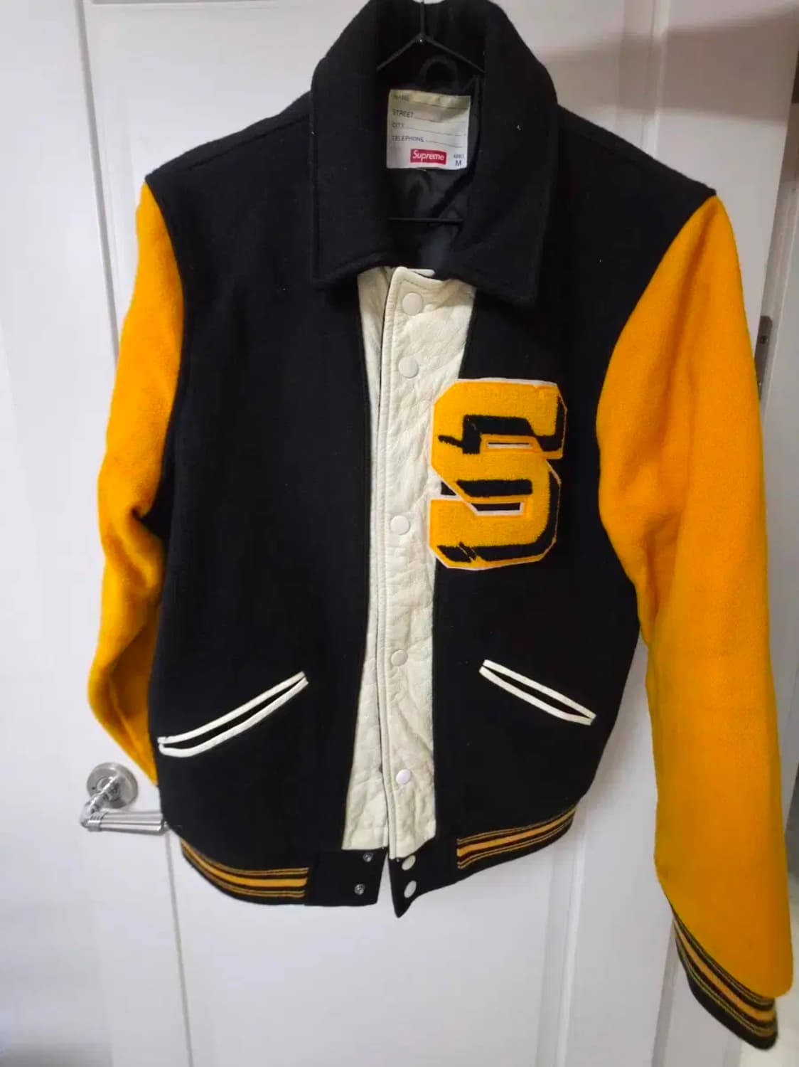SUPREME Captain Varsity Jacket M 슈프림 바시티 상품이미지4