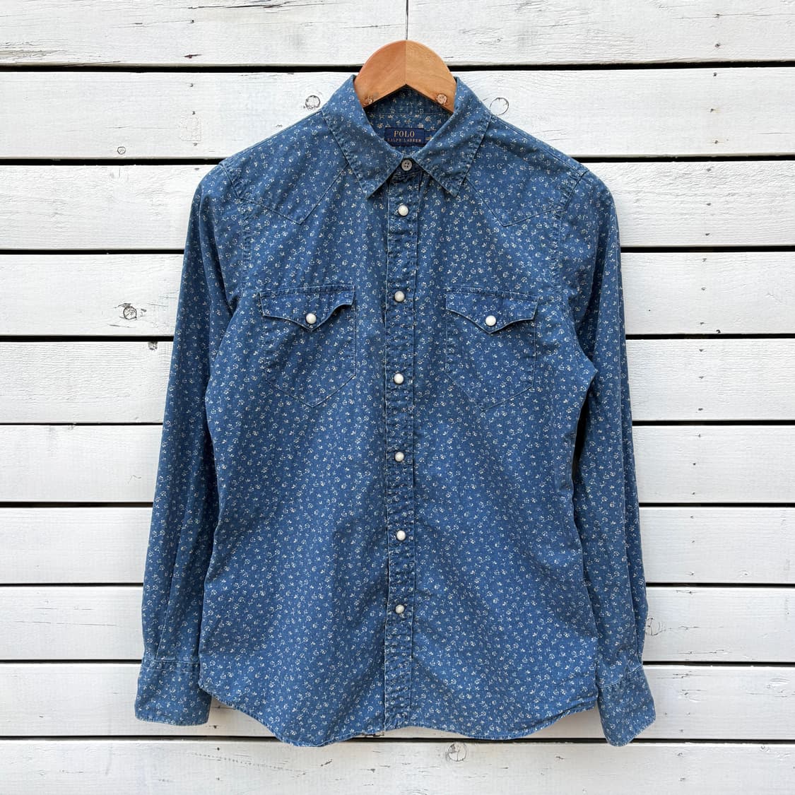 Polo 폴로 플라워 웨스턴 셔츠 상품이미지1