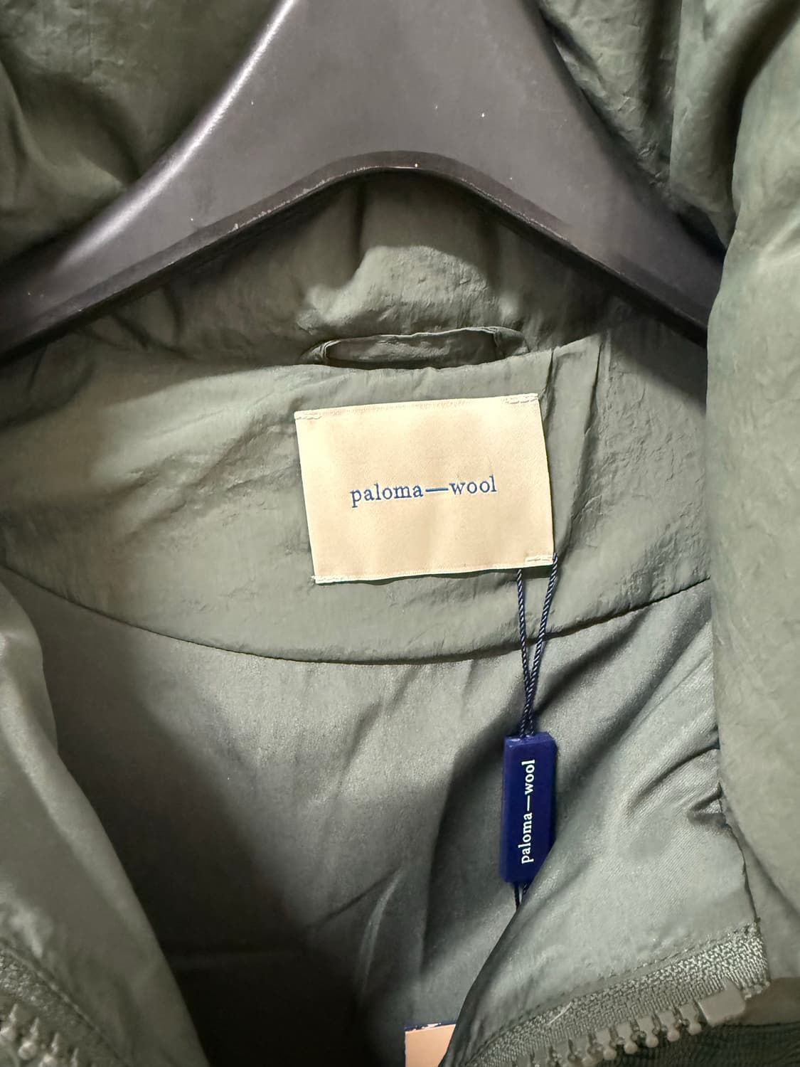 Paloma wool 팔로마울 릴리안 패딩 카키 S 상품이미지5