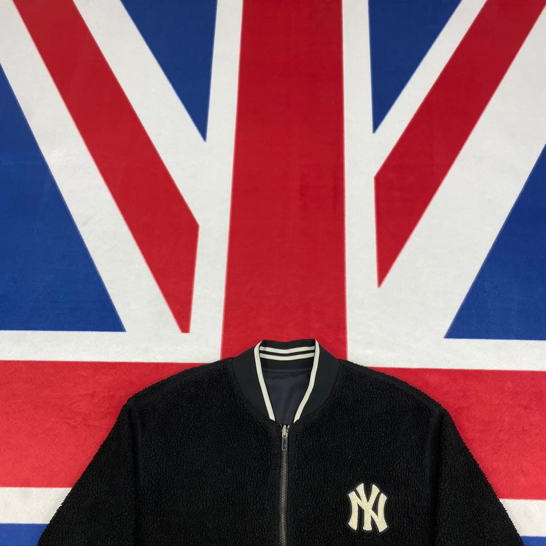 MLB 뉴욕양키즈 양면 후리스자켓 M  상품이미지2