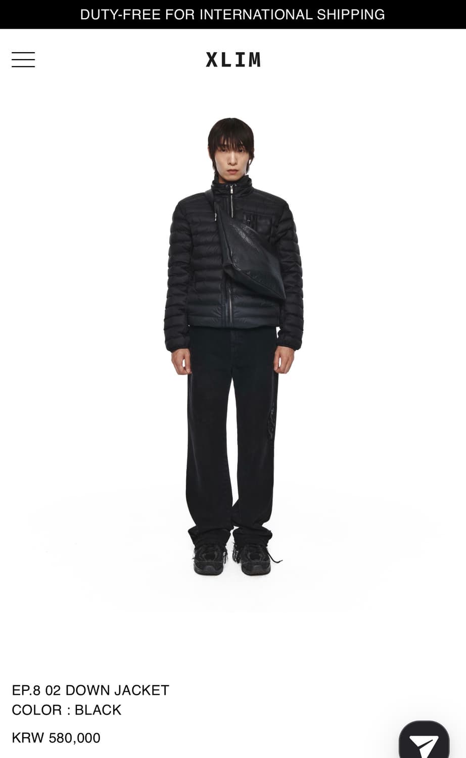 (판매/교환) [L] xlim ep.8 02 down jacket 상품이미지1