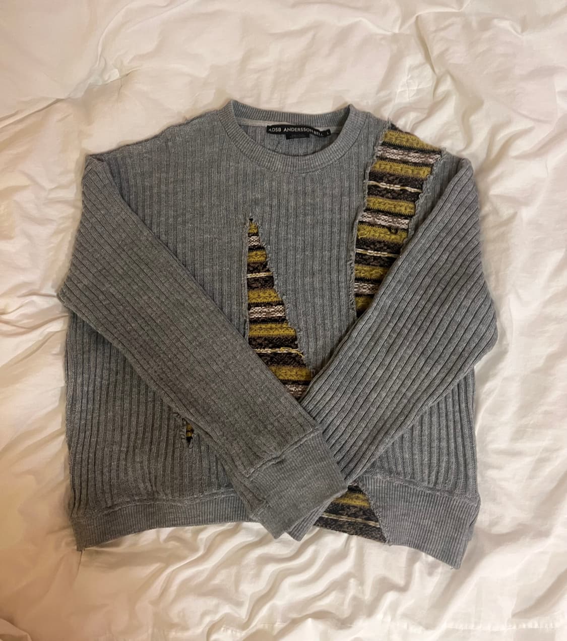 앤더슨벨 노르딕 크루넥 스웨터 L 상품이미지4