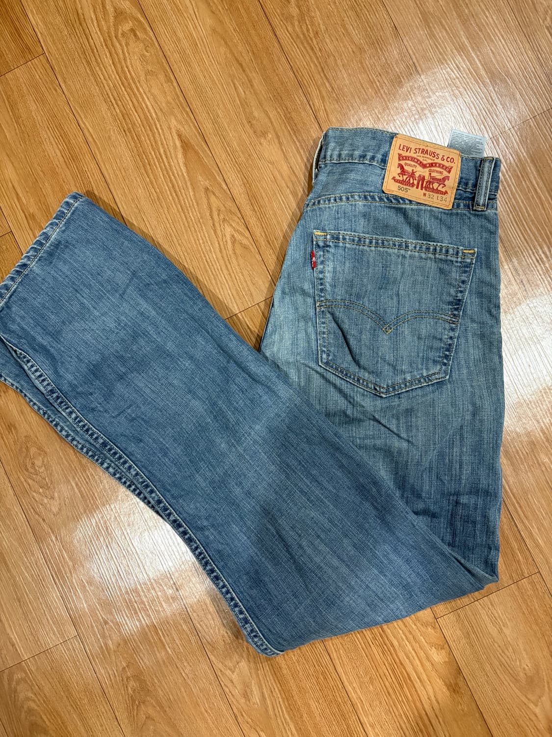 리바이스 505 W32 L34 데님팬츠 상품이미지1