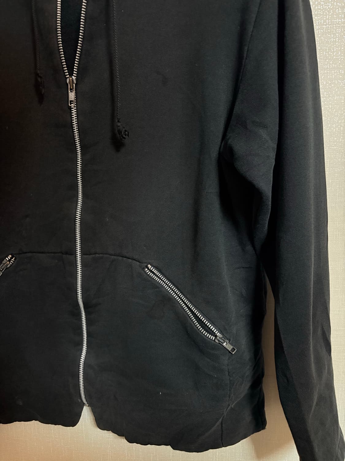 90’s Agnes b homme hoodie zip-up  상품이미지5