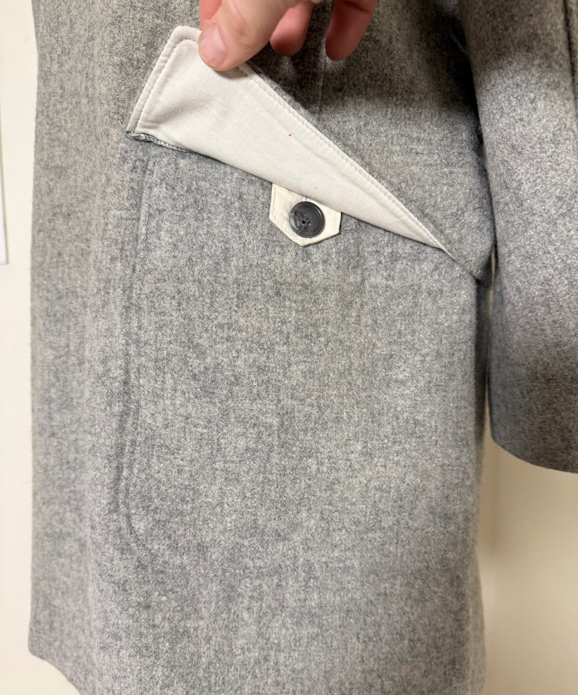 Engineered Garments 울 코트 그레이 S (Made in  상품이미지5