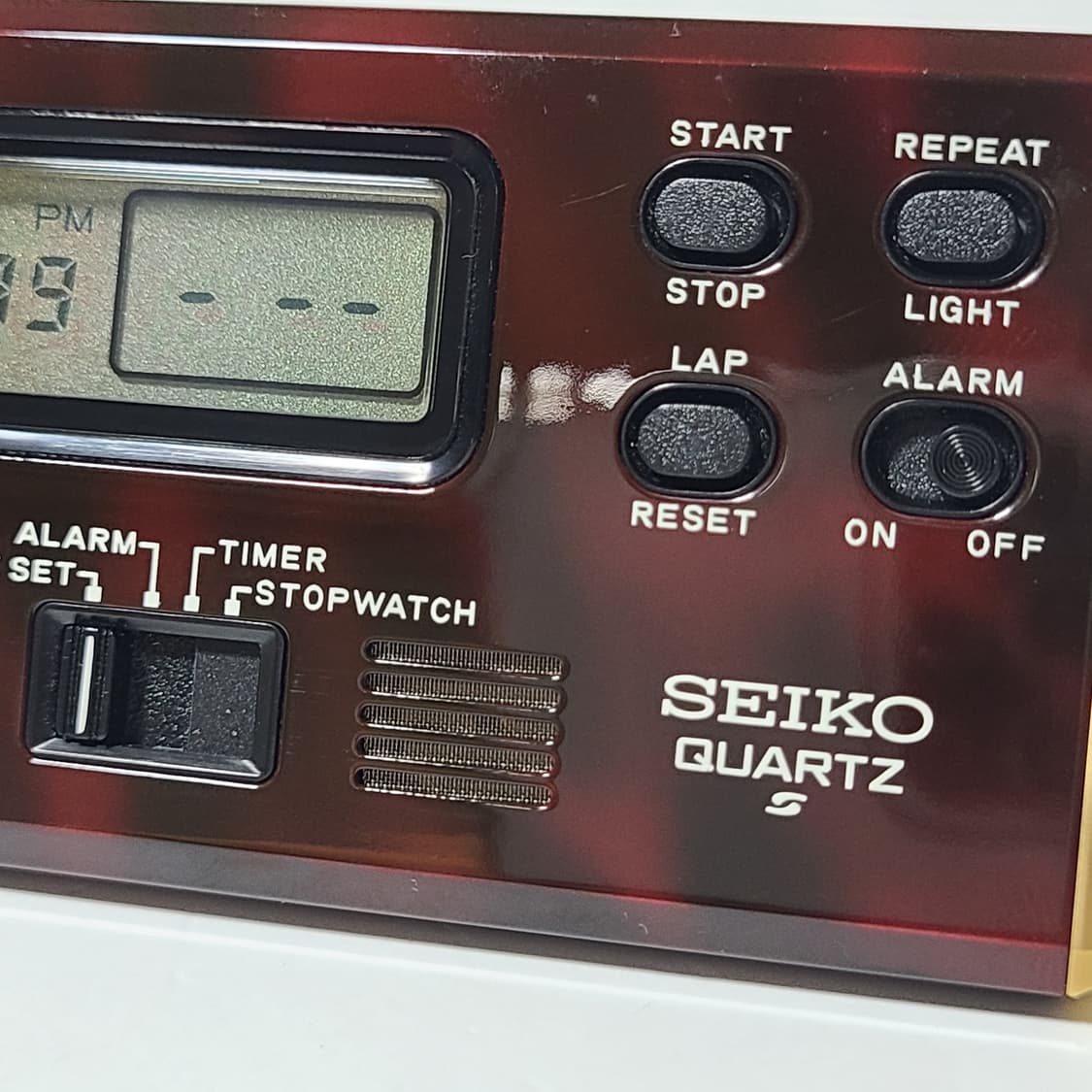세이코 빈티지 탁상 카드형 시계 포켓 알람 쇼와 상품이미지6