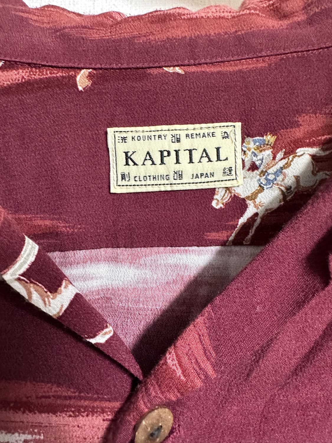 캐피탈 카미카제 레이온 셔츠 상품이미지3