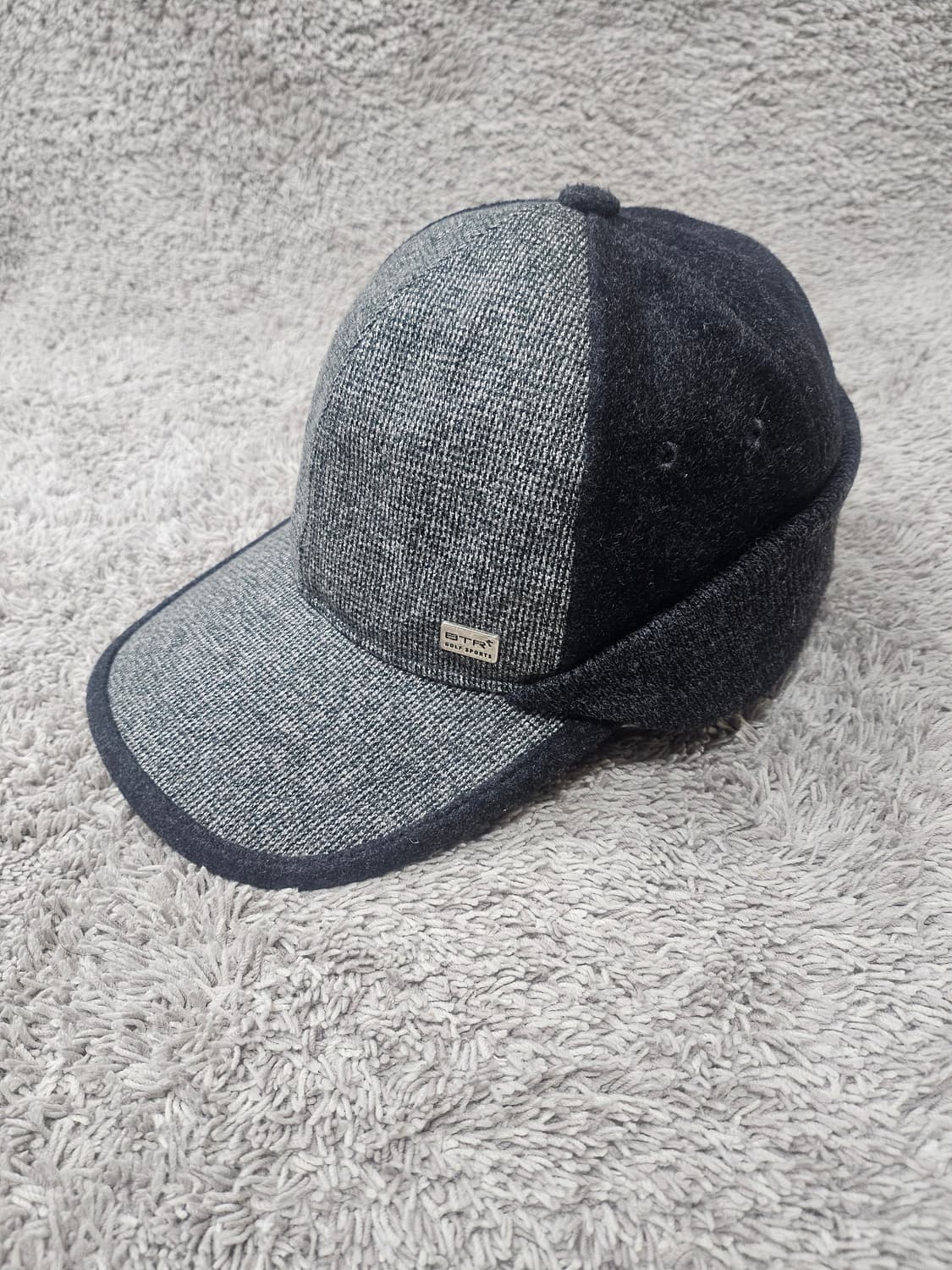 
BTR 골프스포츠 모직 캡모자 방한용모자 L 새제품 상품이미지4