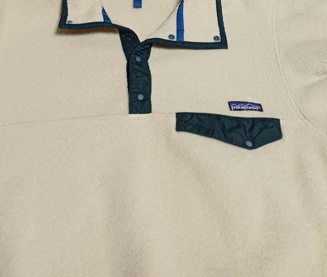 [S] 파타고니아 신칠라 스냅티 올드 모델 크림 상품이미지8