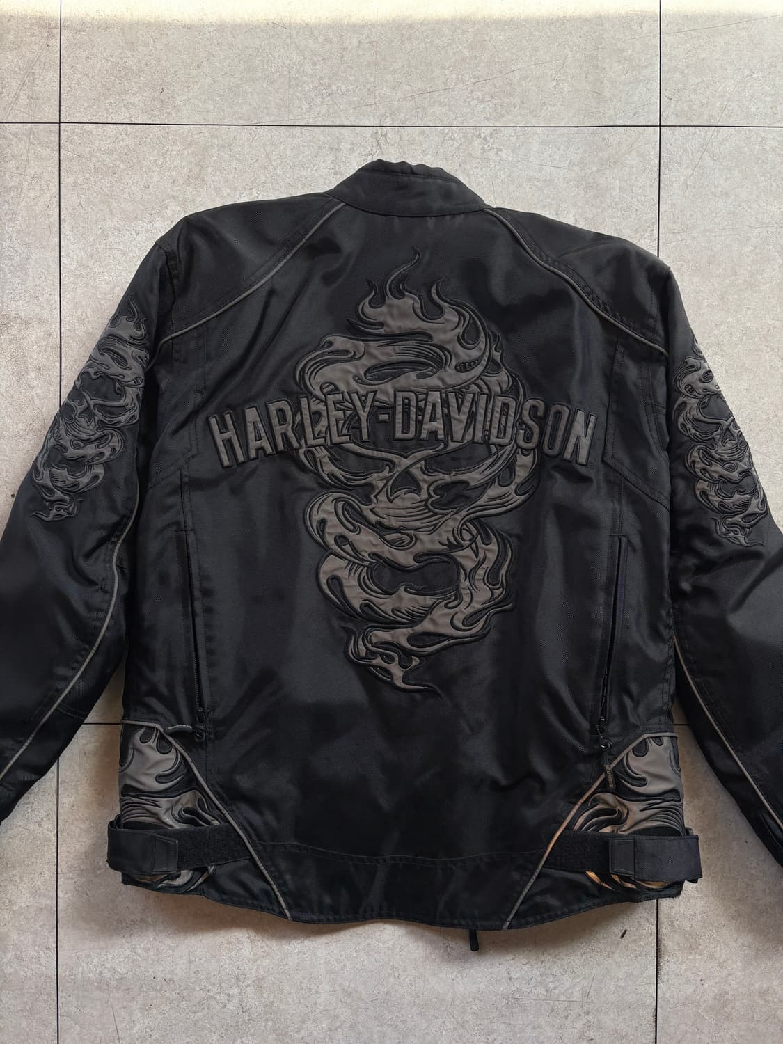 Harley davidson 할리 데이비슨 레이싱 자켓 스컬 스카치 상품이미지7