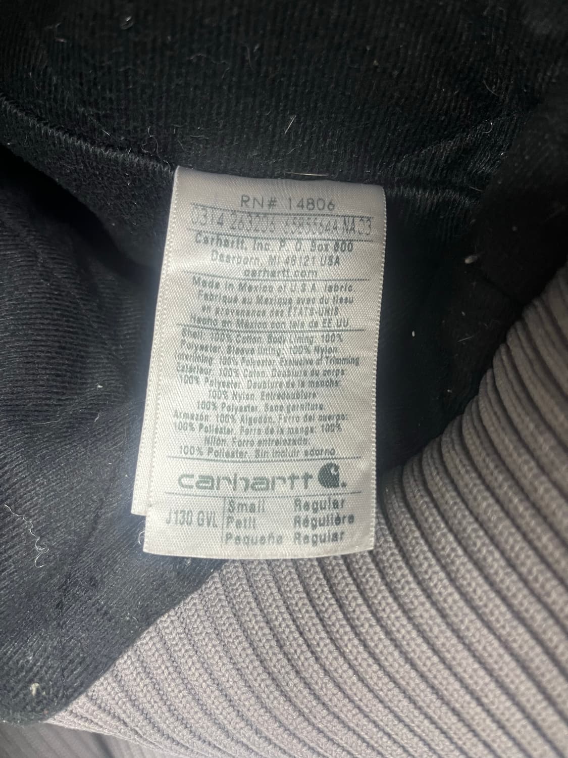 칼하트 덕액티브 S사이즈 상품이미지9
