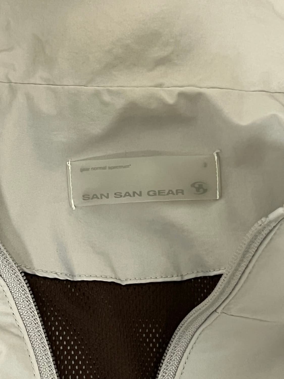 산산기어 슬래쉬 슬릿 자켓 아이보리 2 상품이미지3
