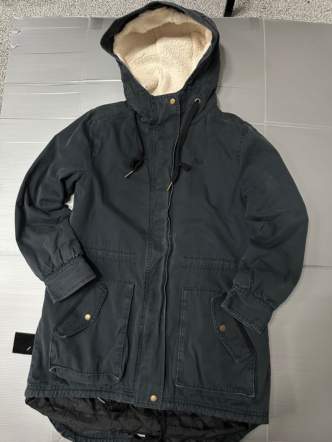 아디다스 우븐 양털 파카 자켓 95 상품이미지1