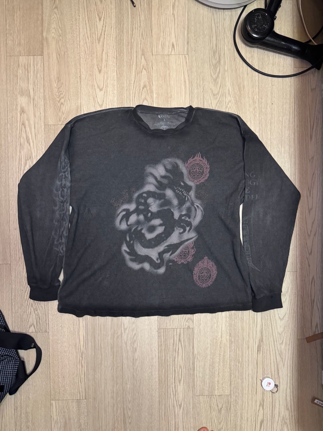 트래비스 스캇 내한 머천 MD 써멀 와플 롱슬리브 키르쿠스 막시무스 상품이미지3