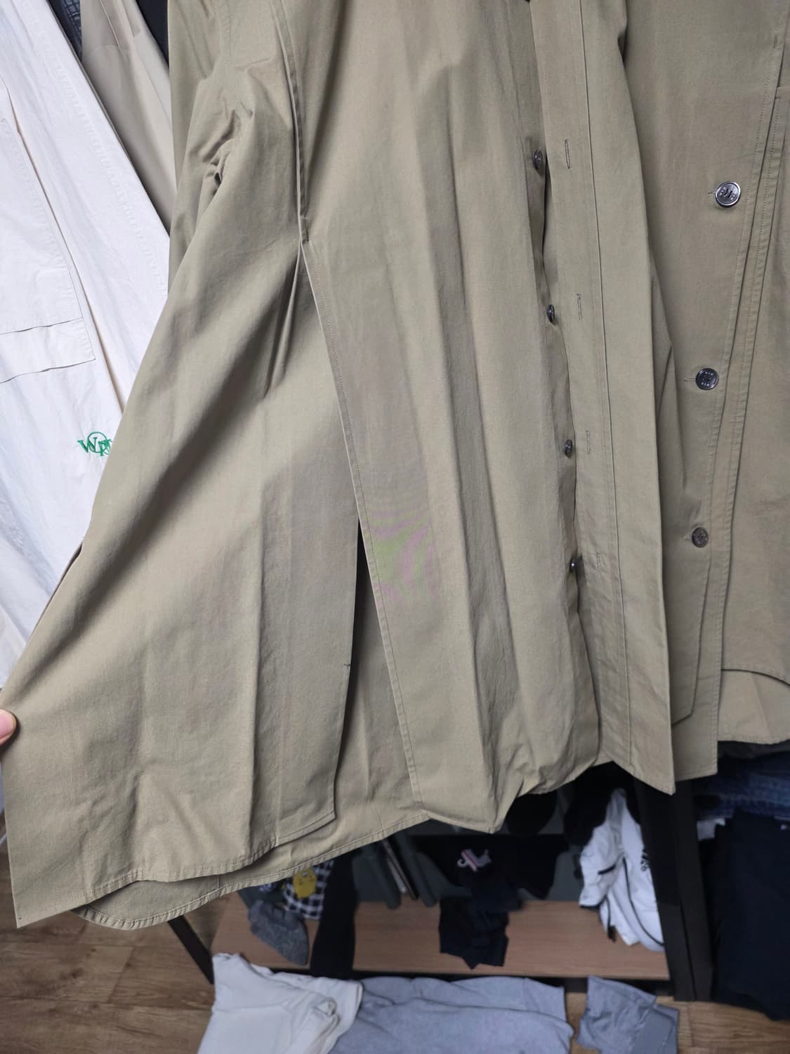 우영미 옆절개 셔츠 50 상품이미지2