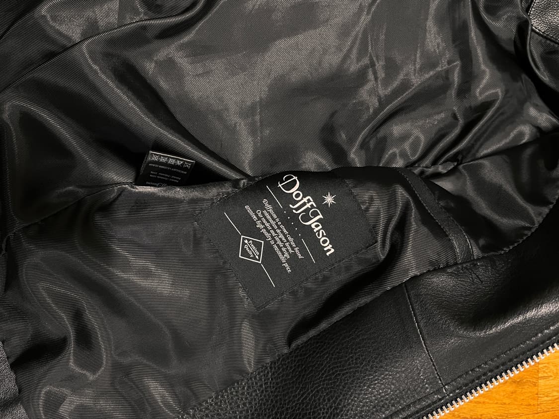 도프제이슨 소가죽 자켓 S 상품이미지3