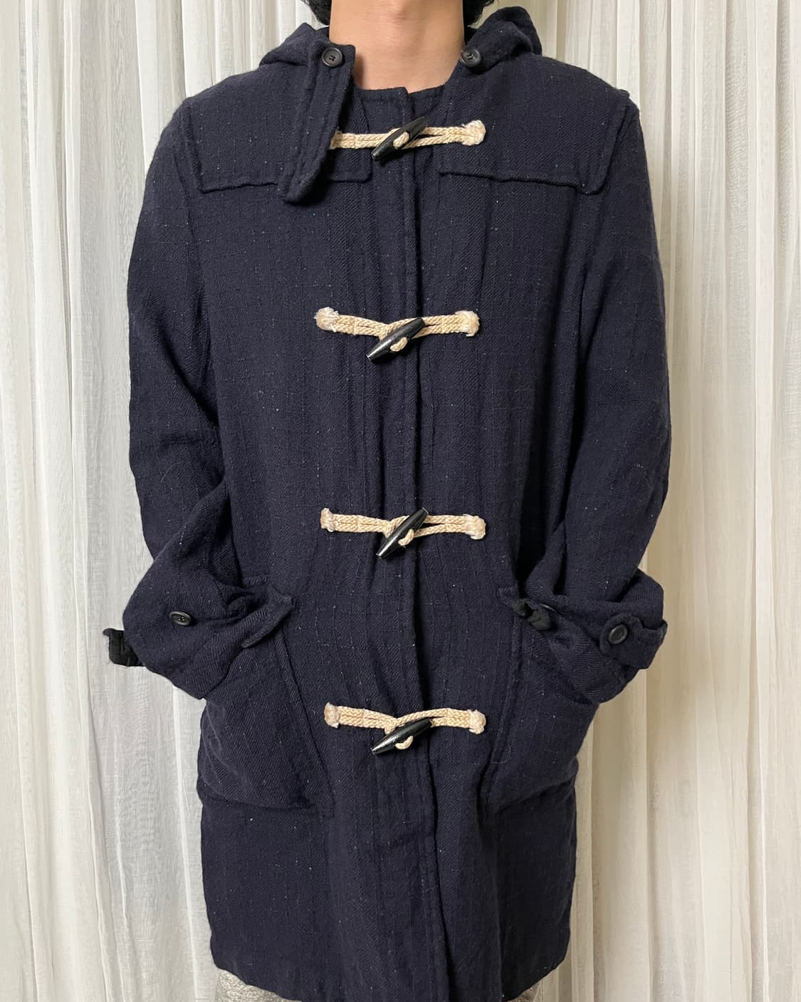 꼼데가르송 네프 울 더플코트 comme des garcons shirt 상품이미지8