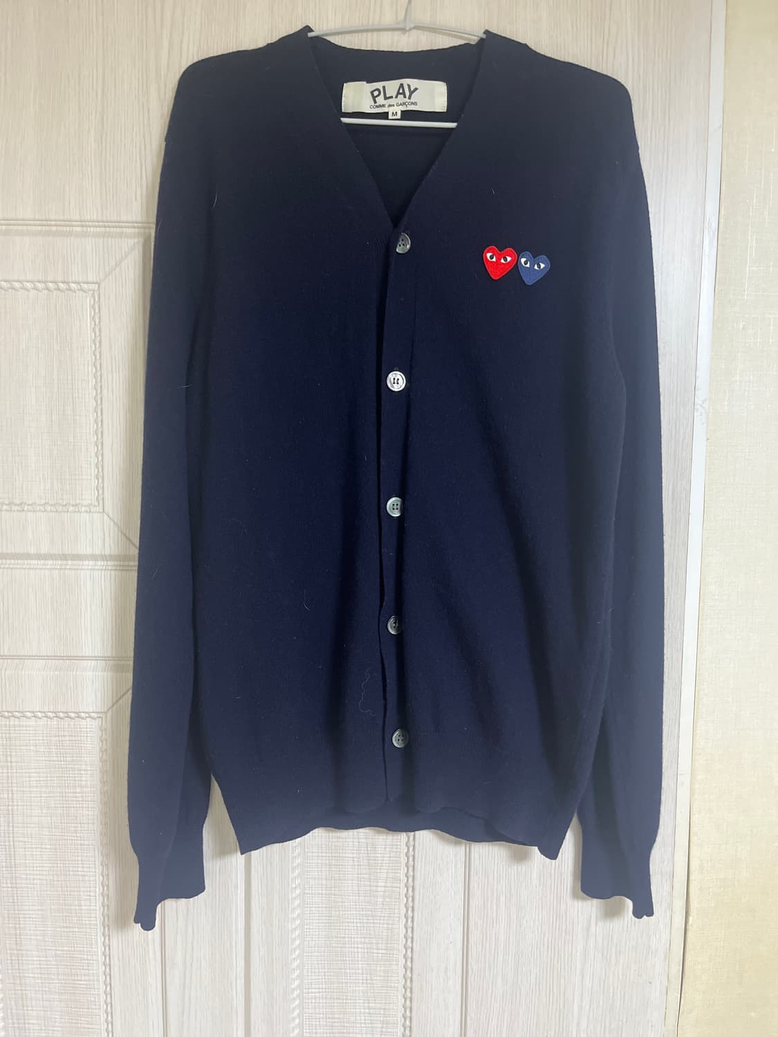 꼼데가르송 더블와펜 가디건 상품이미지1