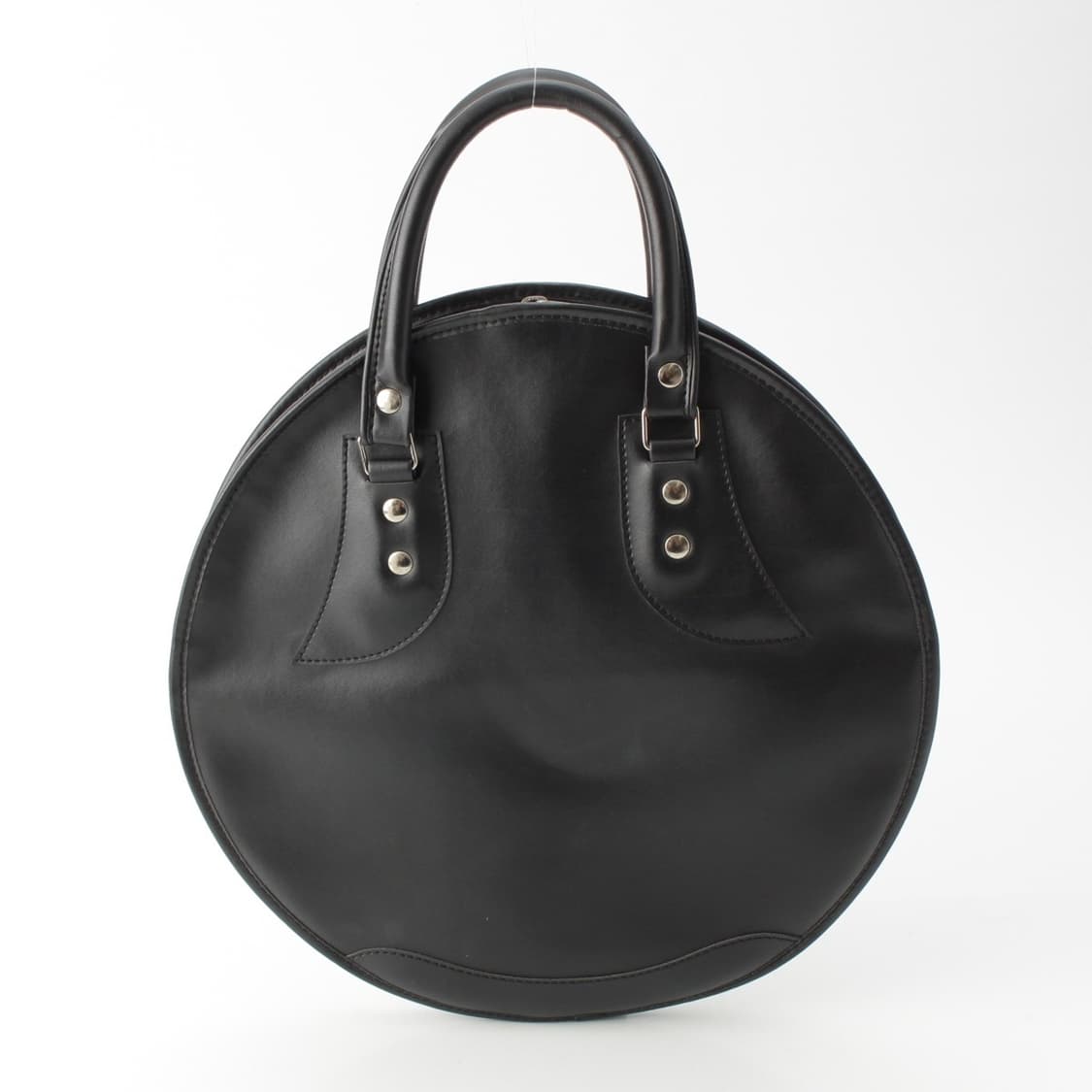 꼼데가르송 레더 라운드 핸드백 상품이미지2