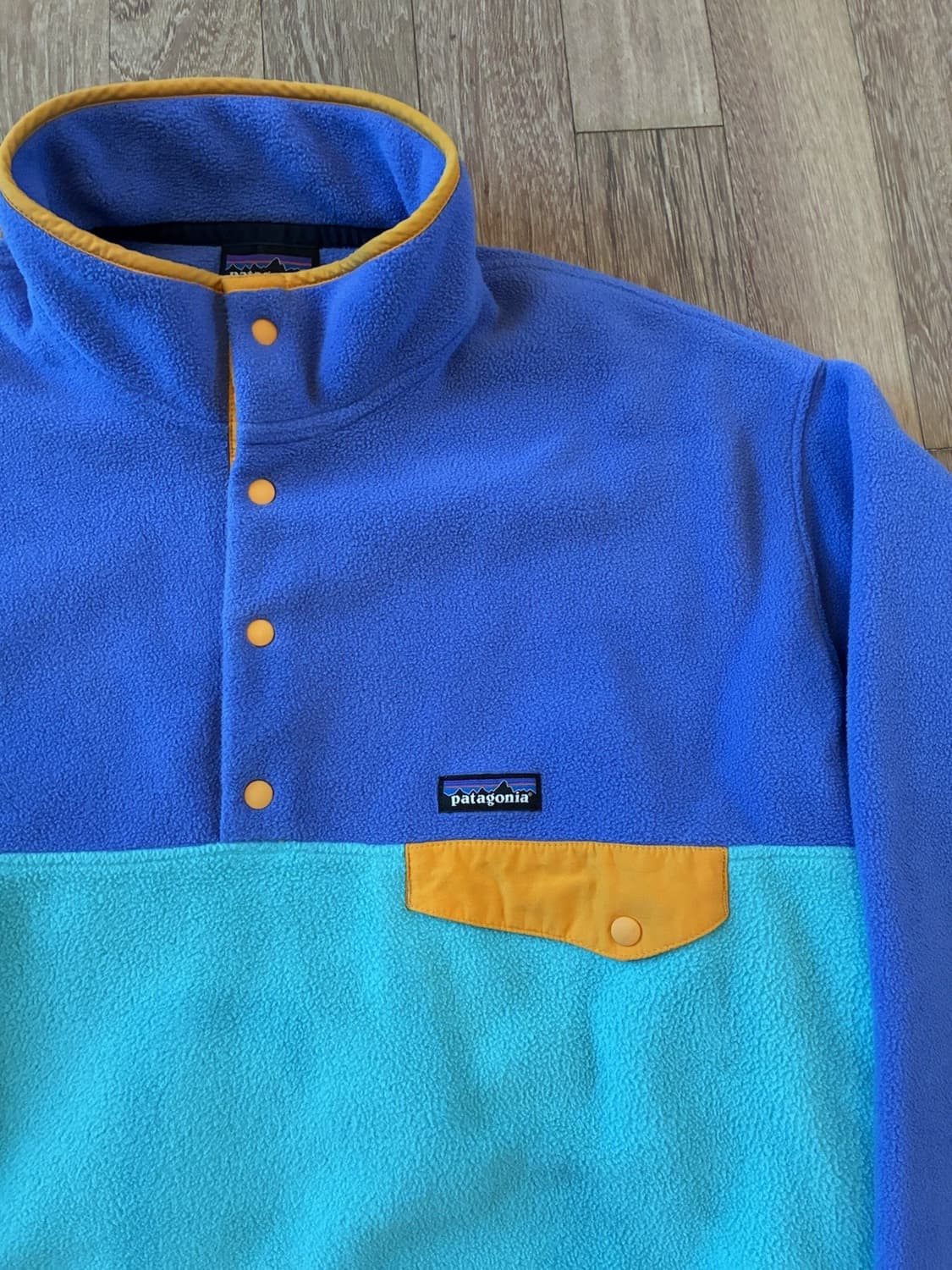 16FW 파타고니아 신칠라 스냅-T 블루/민트 상품이미지3