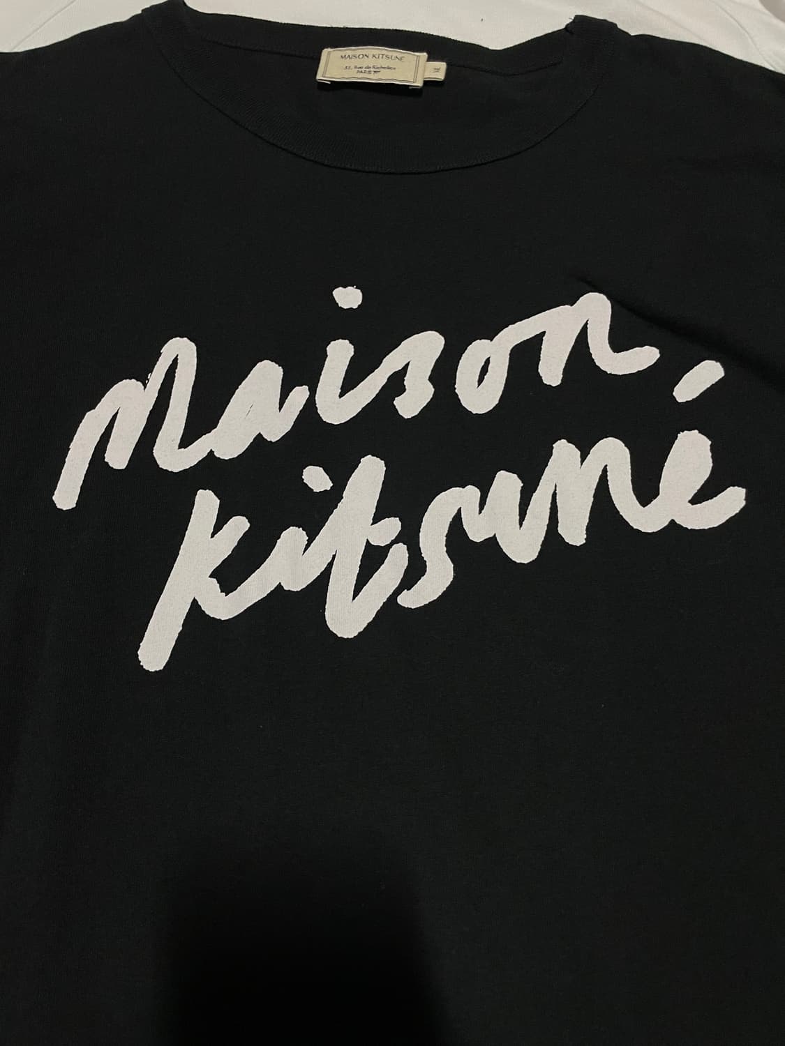 메종 키츠네(Maison Kitsune) 로고 티셔츠 상품이미지3