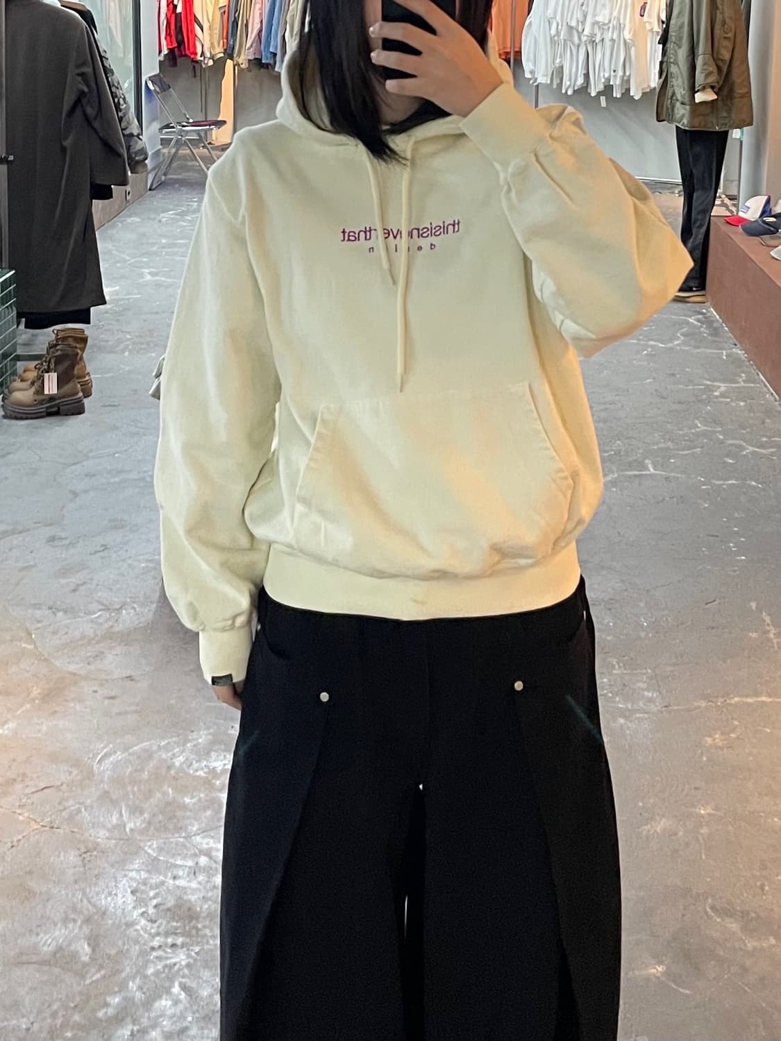 디스이즈네버댓 스펠로고 후드티 H1576 상품이미지1