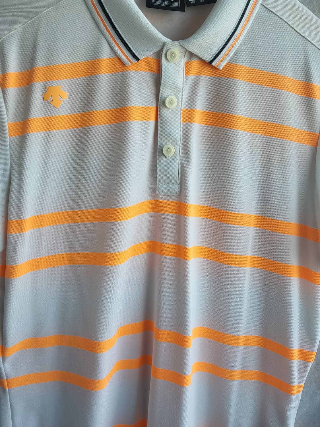 데상트 반팔 카라티셔츠 남성용 L사이즈 폴리 상품이미지3