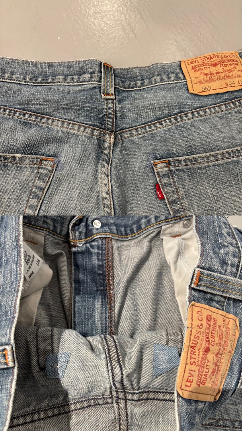 00‘s 리바이스 569 데님 팬츠   상품이미지10