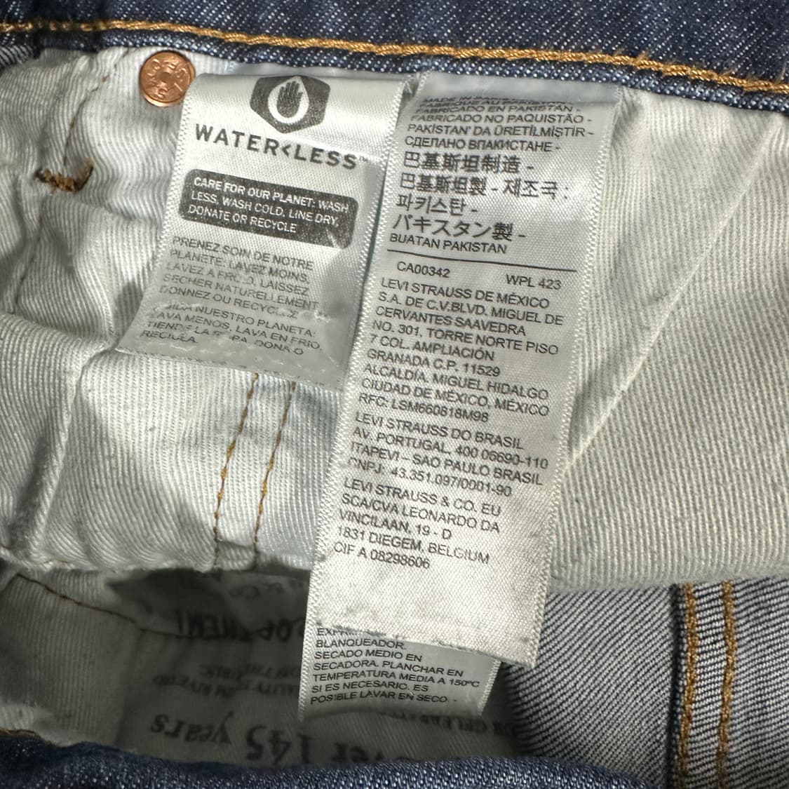 리바이스 502 데님 상품이미지5