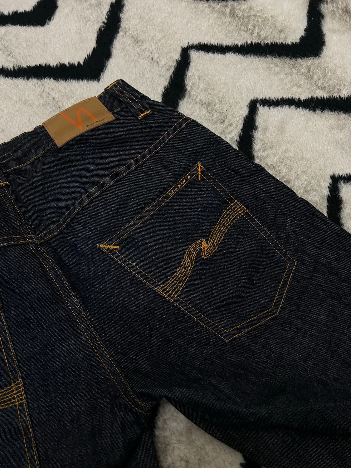 [32]누디진 씬핏 데님팬츠/생지/스판 상품이미지1