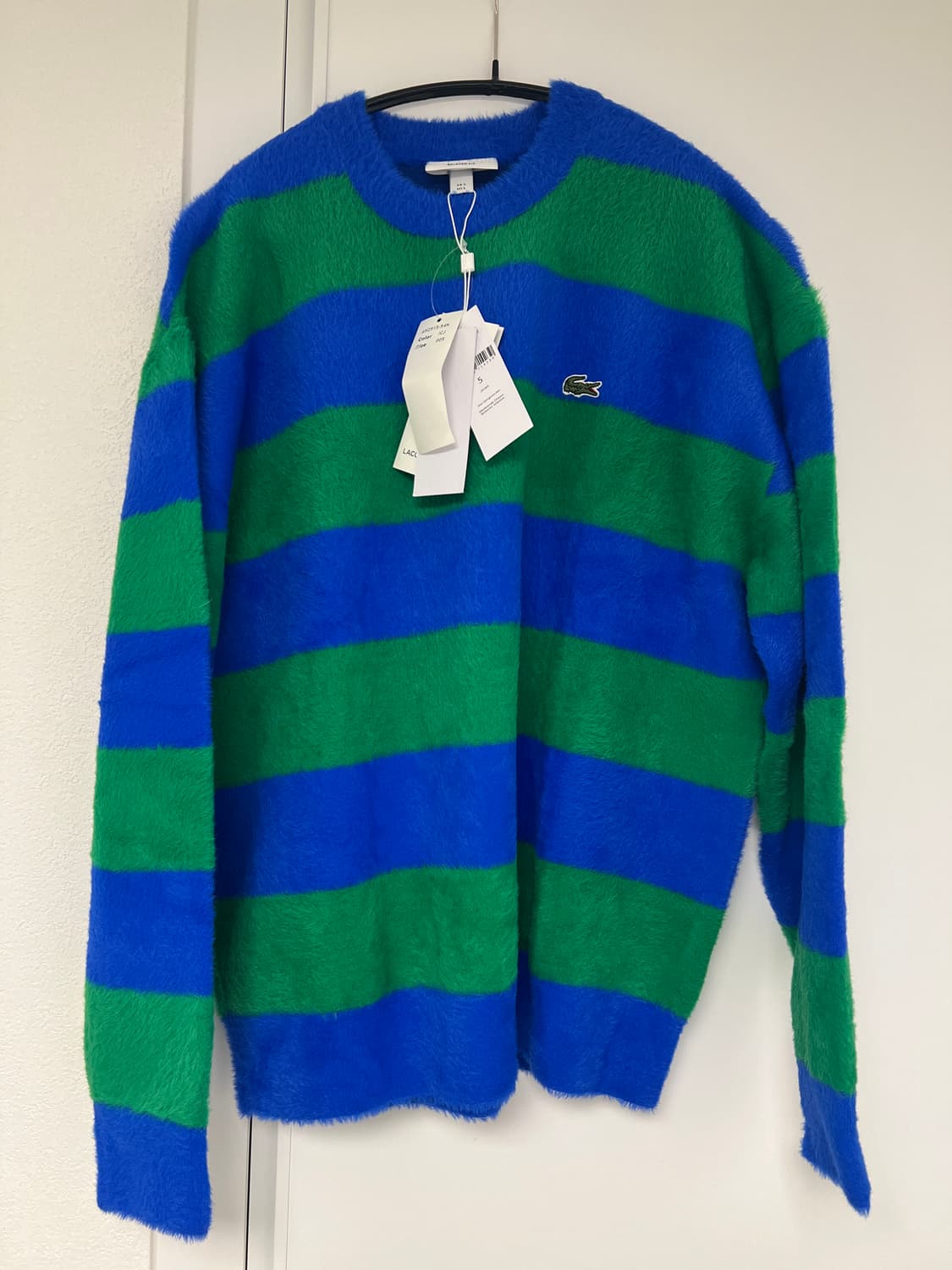 라코스테 스트라이프 풀오버 니트 새상품 상품이미지1