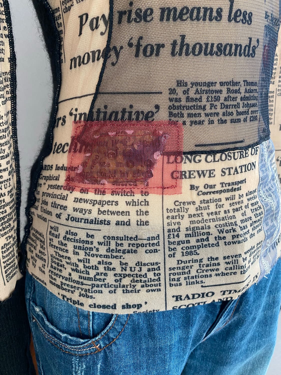 쟝폴고띠에 니트(S) 상품이미지7