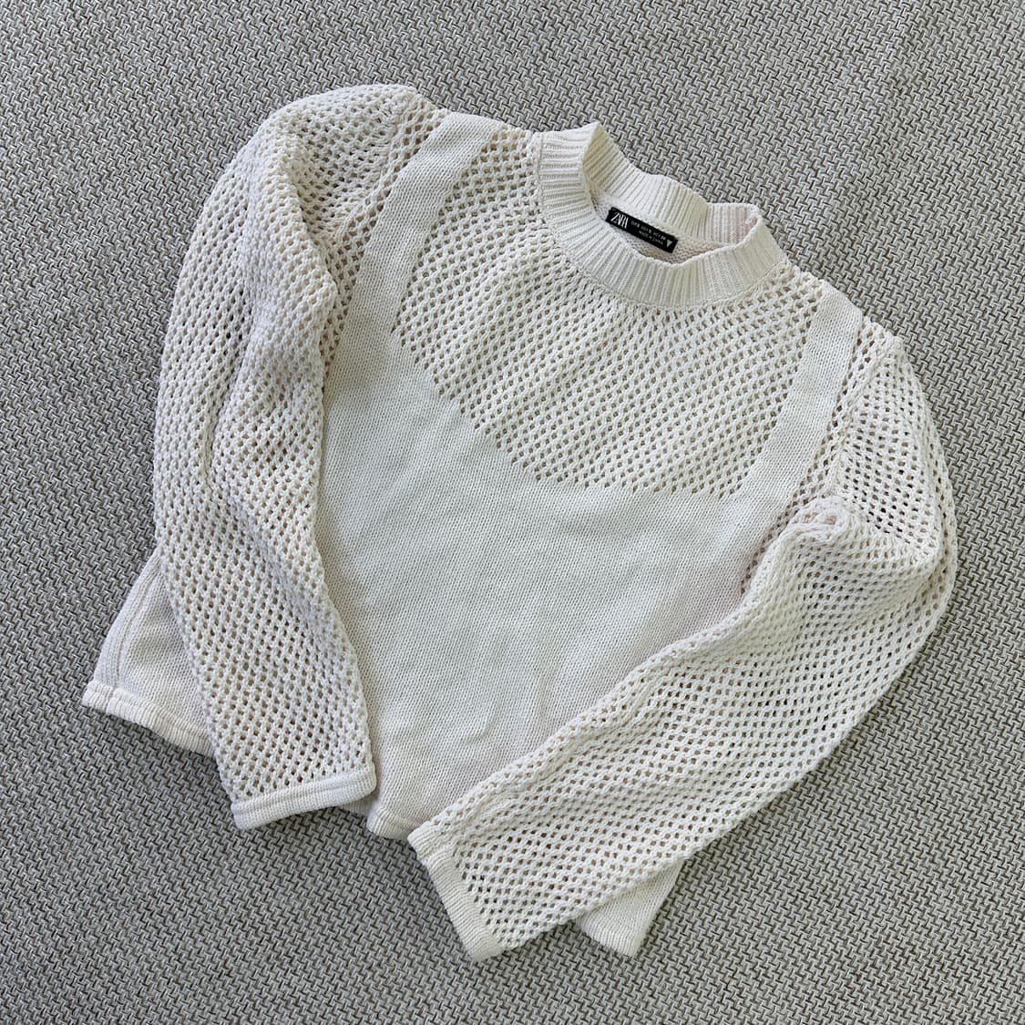 S 자라 모크넥 니트 스웨터 0401D 상품이미지1