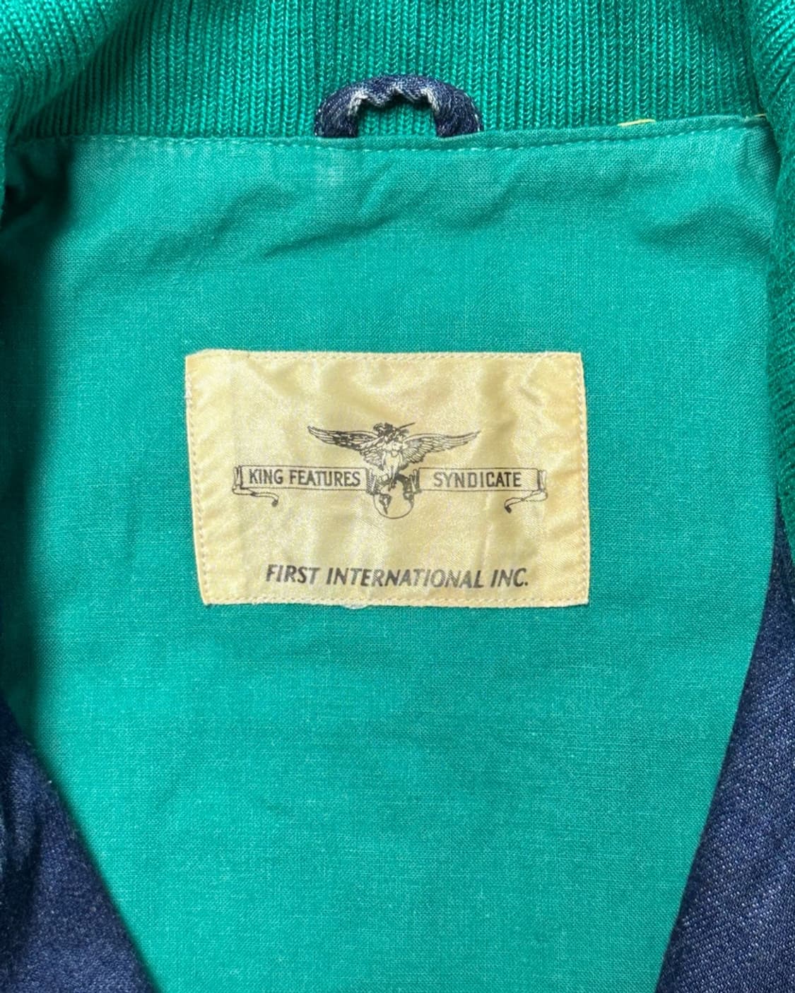 80s King Features Syndicate 뽀빠이 데님자켓 상품이미지8