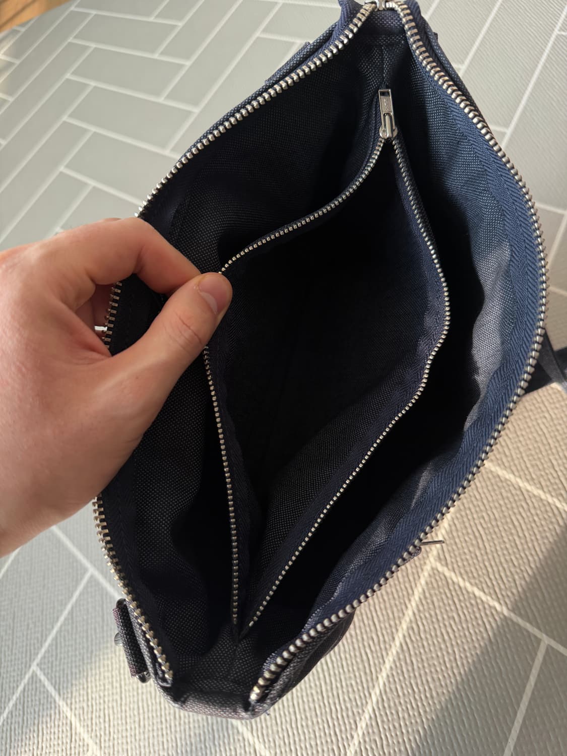 요시다 포터 데님 크로스백 숄더백 상품이미지4