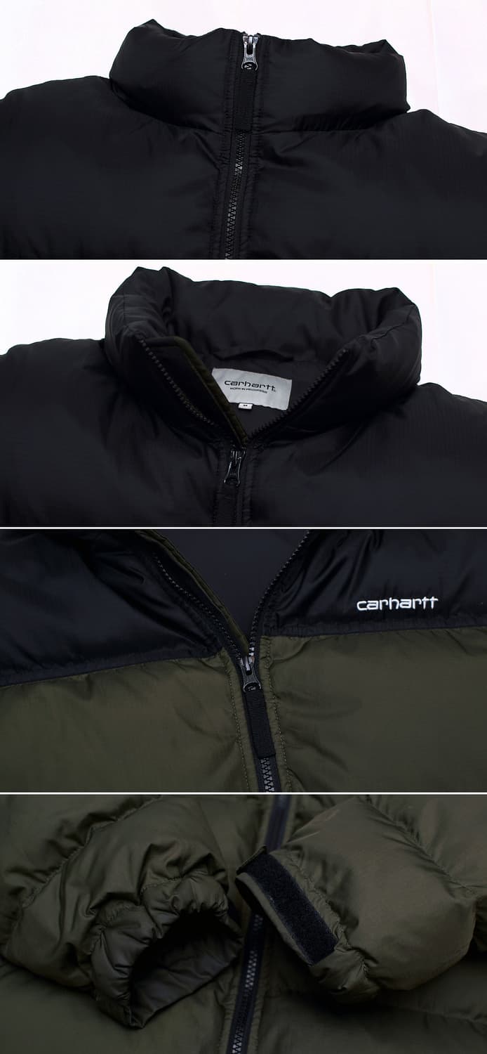 칼하트 WIP 루미 다운 패딩 사이프러스 블랙 (M / 100+) 상품이미지9
